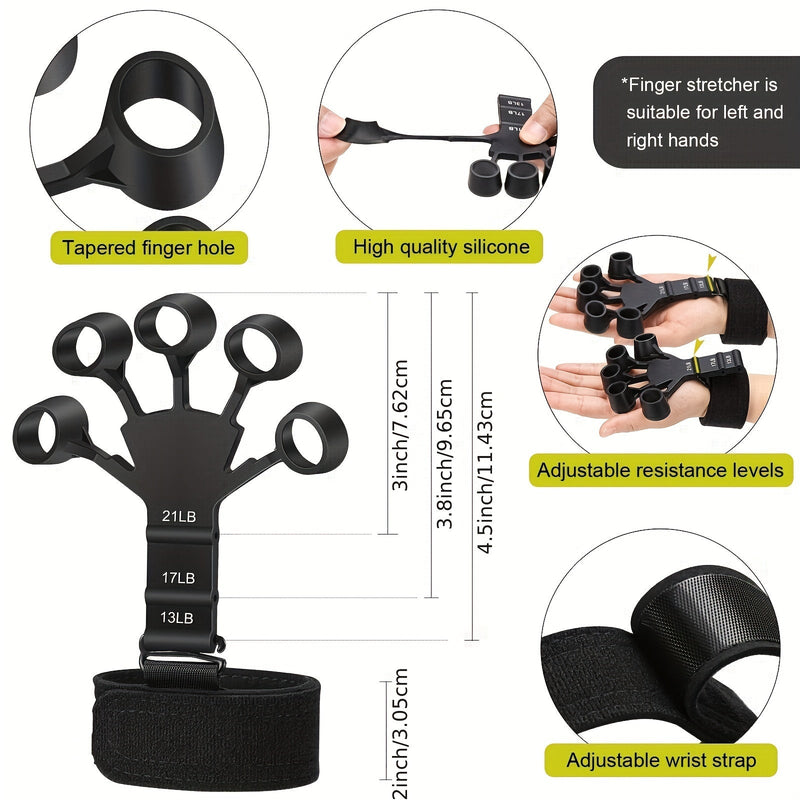 PowerGrip Hand Trainer Set – 5-in-1 for Strong Hands and Forearms