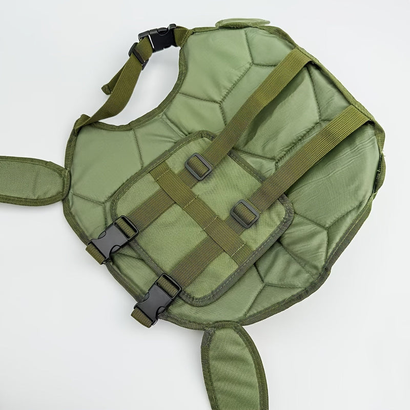 Turtle Dog Life Jacket for Safe Swimming and Water Activities