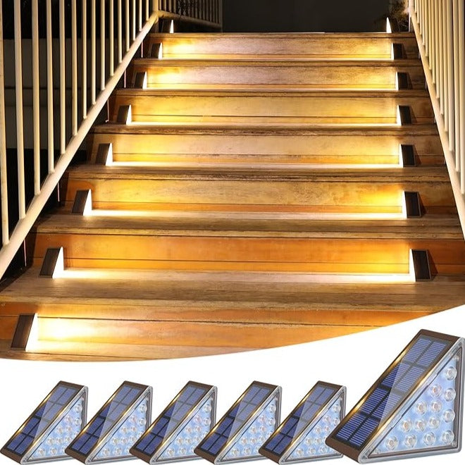Solar Pathway Lights for Outdoor Garden and Walkway Illumination