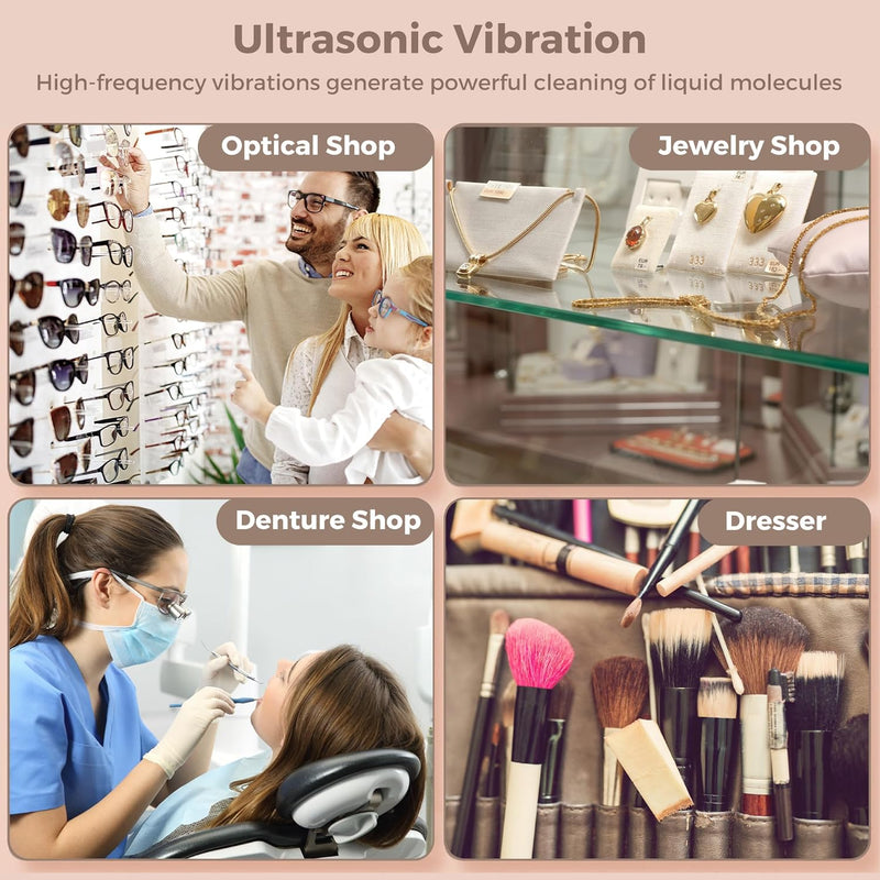 Alaric 650ml Ultrasonic Jewellery & Accessories Cleaner