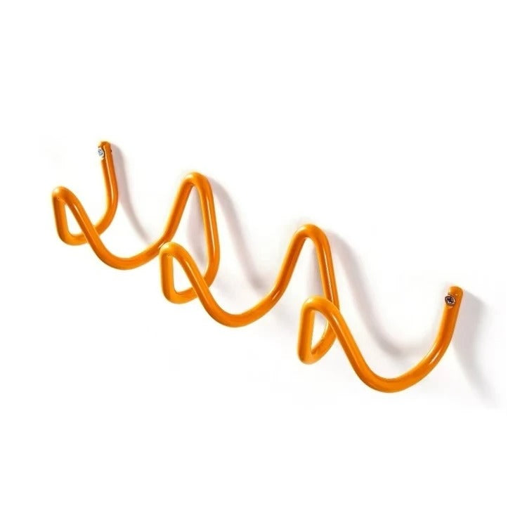 Modern Wavy Wall Coat Rack – Stylish Wall Coat Rack with Multiple Hooks