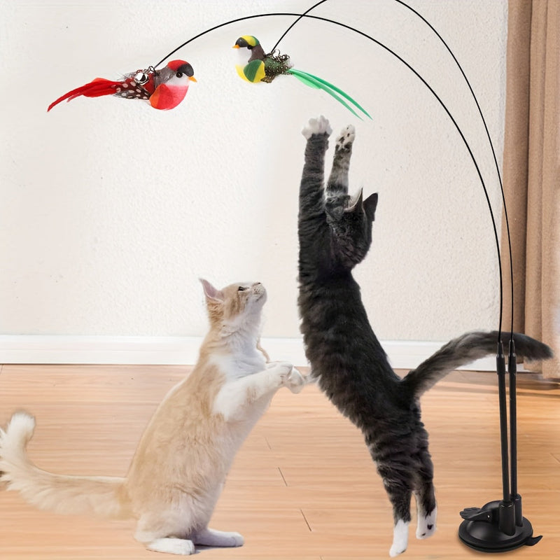 Interactive Cat Toy with Suction Cup – Ultimate Play Fun for Your Cat
