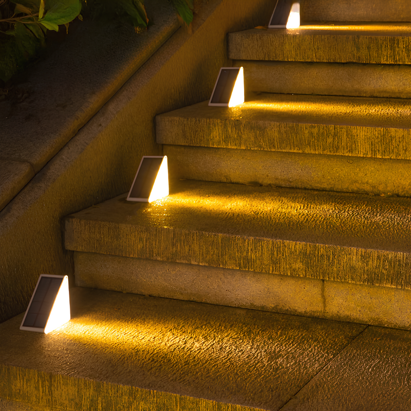 Solar Pathway Lights for Outdoor Garden and Walkway Illumination