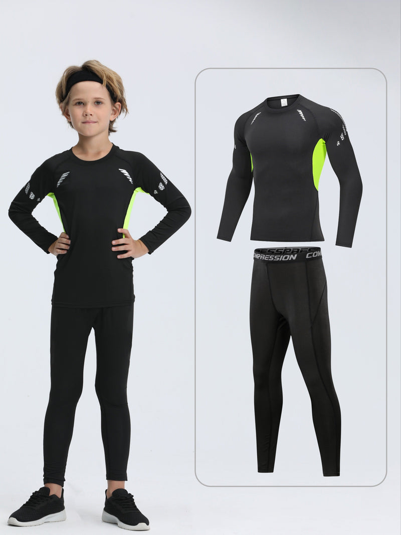 Active Motion Boys' Thermal Sports Set – Warm, Comfortable and Performance-Oriented