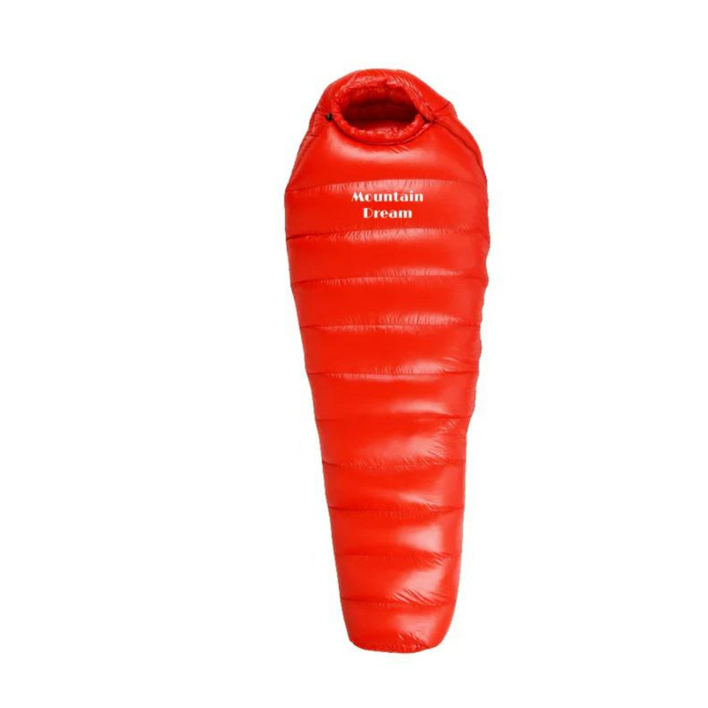 Duck Down Winter Sleeping Bag with Ripstop Nylon Shell