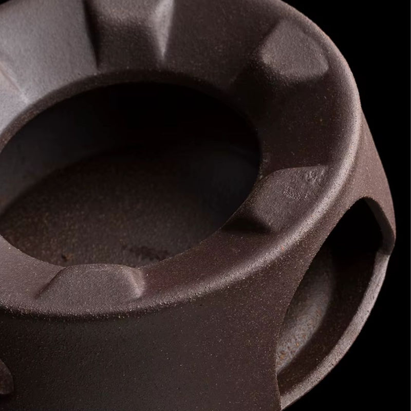 Ceramic Teapot with Warmer for Relaxing Tea Moments at Home