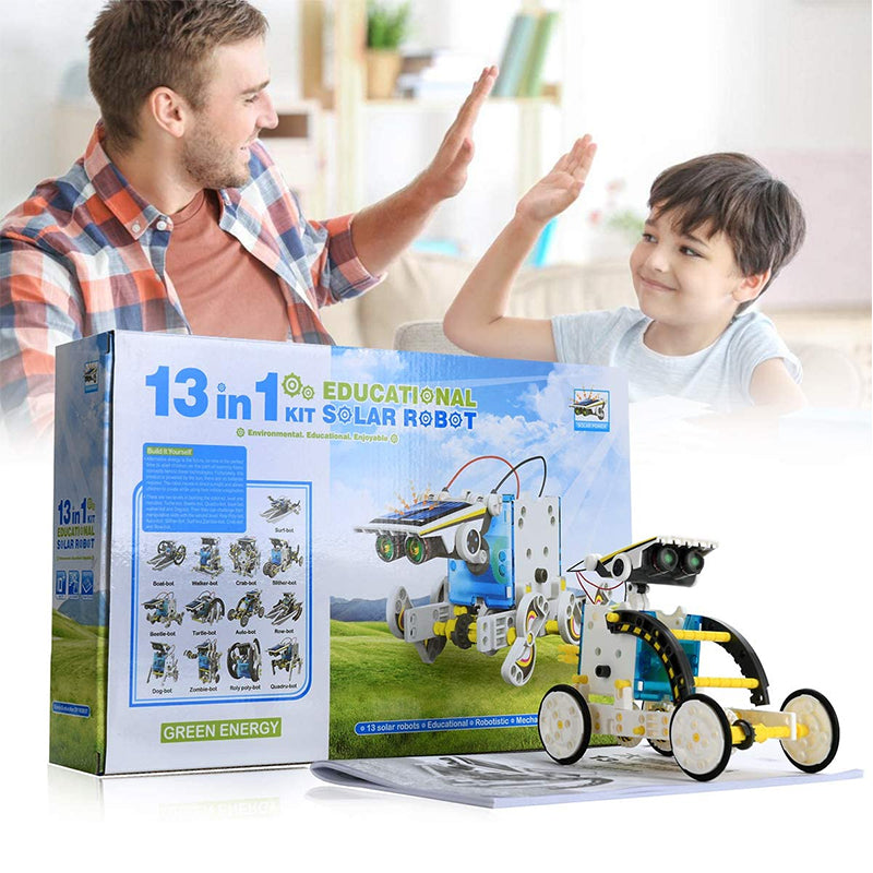13-in-1 Solar Educational Robot Building Kit