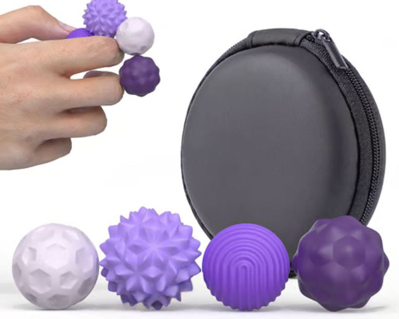 Magnetic Textured Sensory Stones Fidget Set