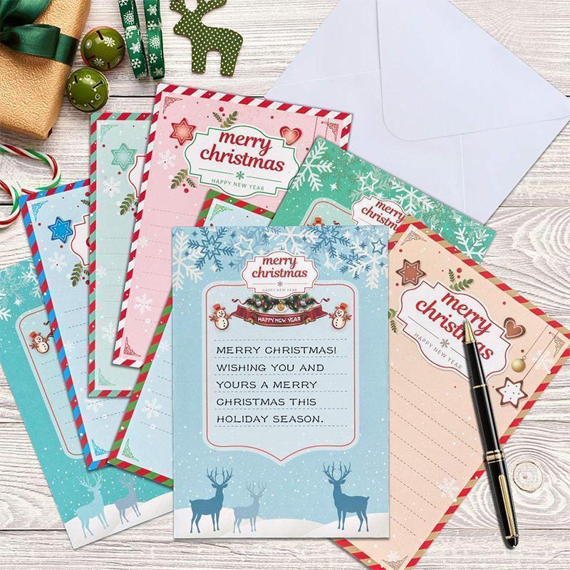 DIY Diamond Art Christmas Greeting Card Set
