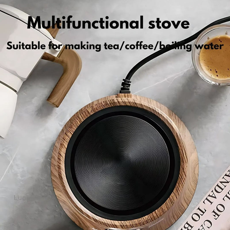 Mini Electric Hot Plate with Temperature Control for Compact Use
