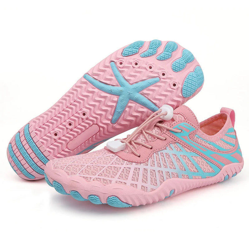 Unisex Water Shoes with Anti-Slip Sole and Quick-Drying Mesh