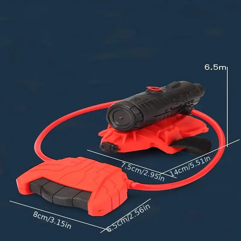 Water Spray Gloves for Children with Web Pattern and Playful Water Action