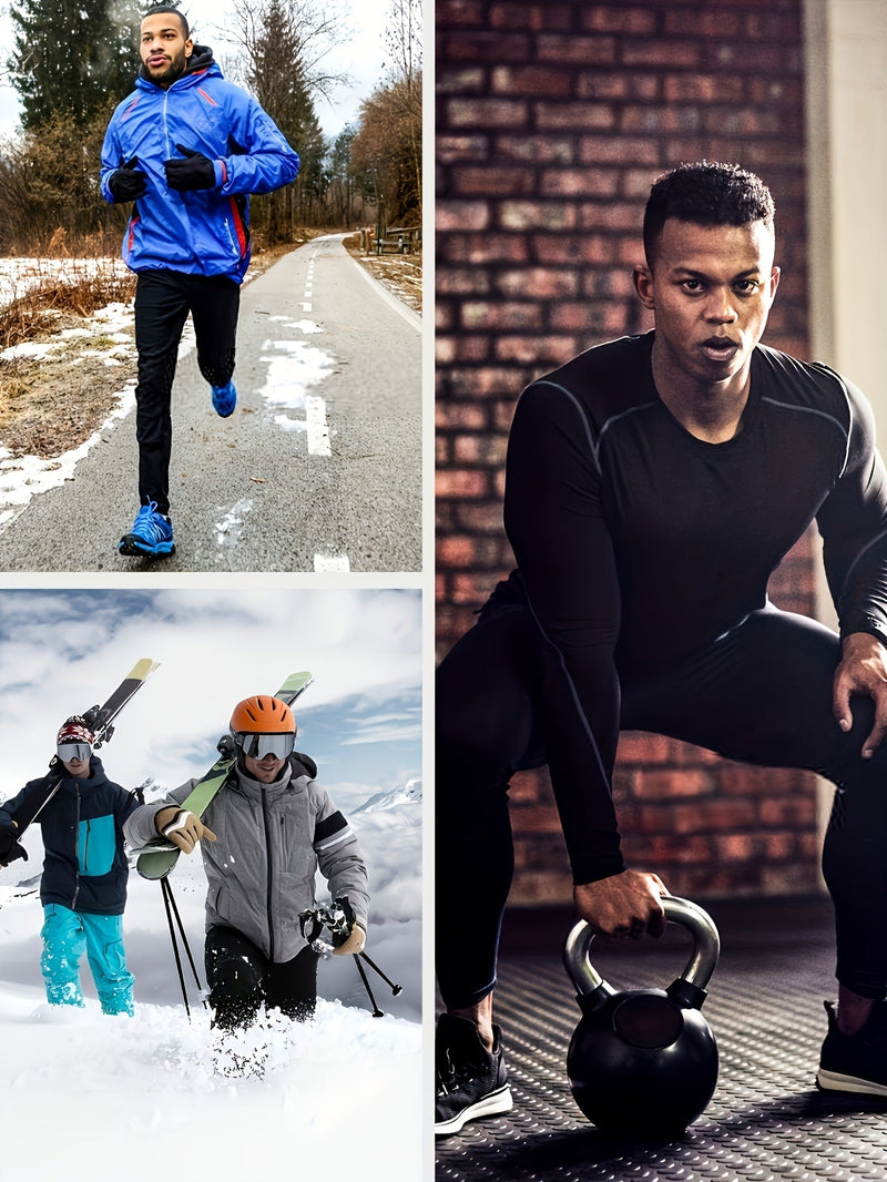 CoreFlex Men's Thermal Long Sleeve – Warm and Fitted Comfort