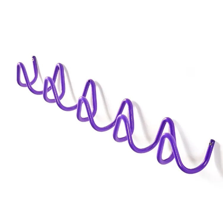 Modern Wavy Wall Coat Rack – Stylish Wall Coat Rack with Multiple Hooks