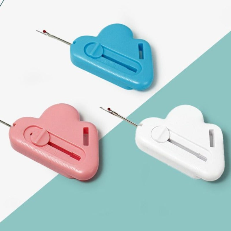 Adjustable Sewing Seam Guide with Built-In Thread Cutter