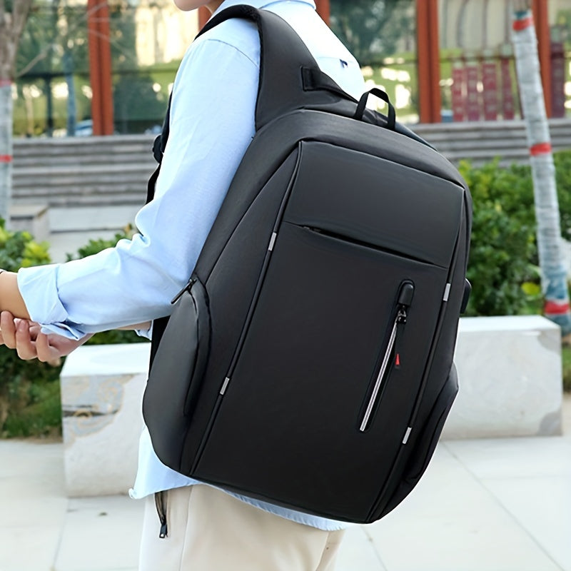 Travel Backpack with Anti-Theft Design and Laptop Compartment
