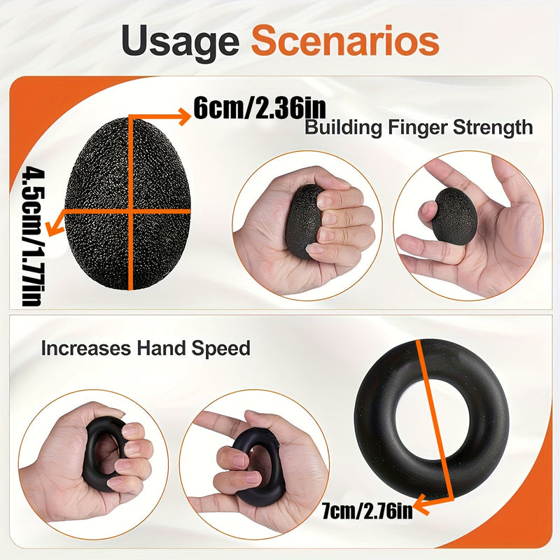 PowerGrip Hand Trainer Set – 5-in-1 for Strong Hands and Forearms