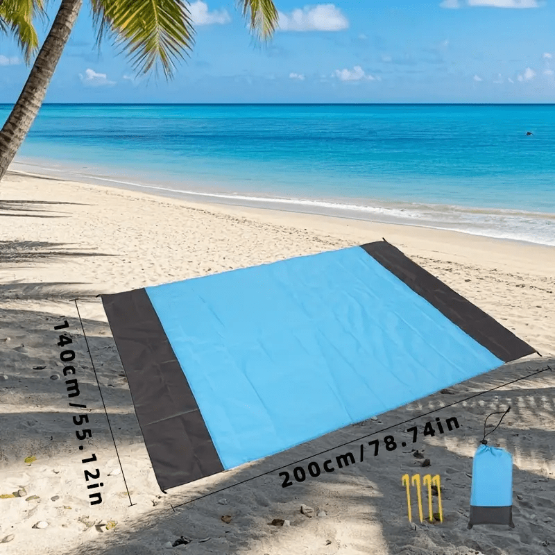 Extra Large Beach Towel with Nautical Stripe Pattern