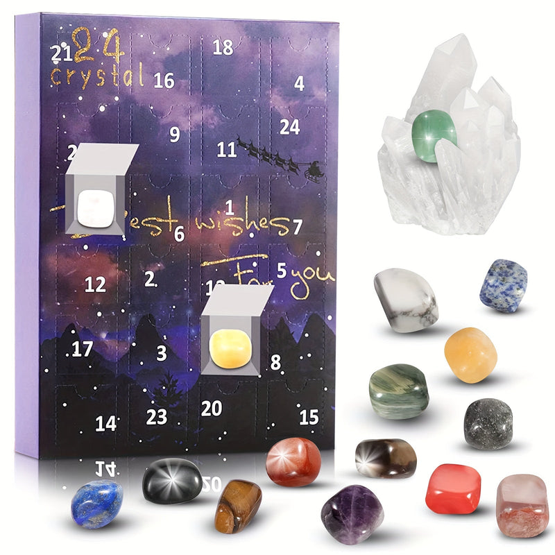 24-Day Rock & Mineral Collection Advent Calendar for Kids