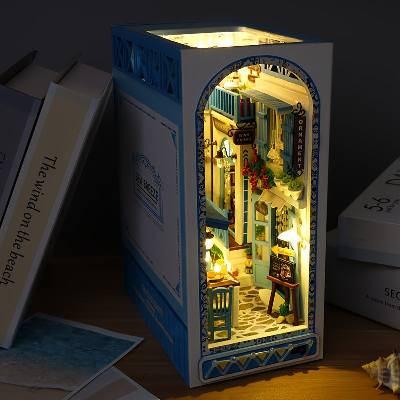 Handmade 3D Wooden Puzzle – Sea Inspired Miniature House
