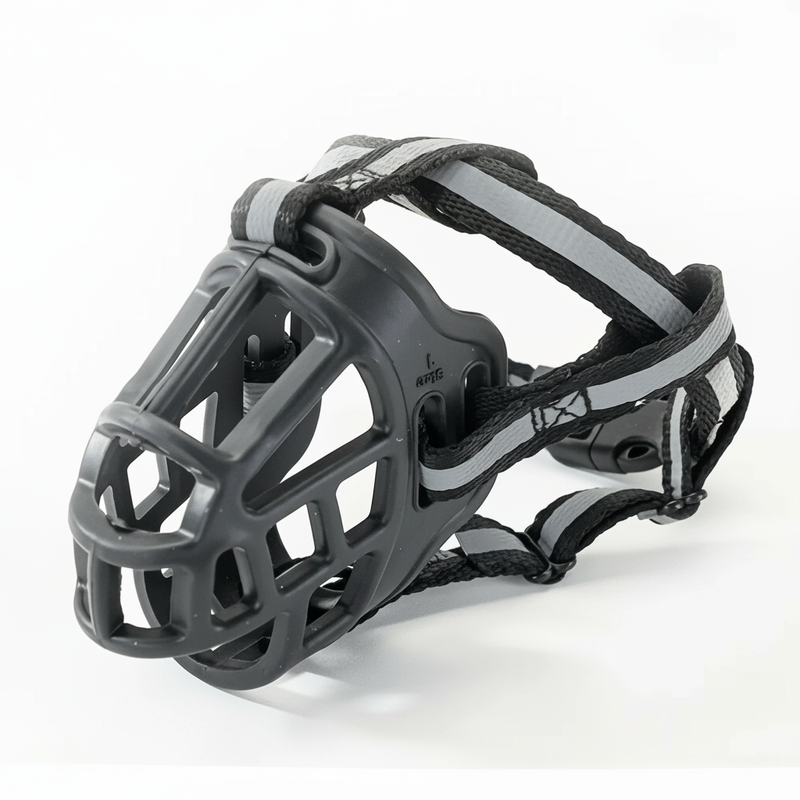 Adjustable Dog Muzzle with Breathable Mesh for Safe Daily Use