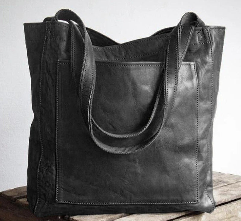 Classic Spacious Shoulder Tote Bag