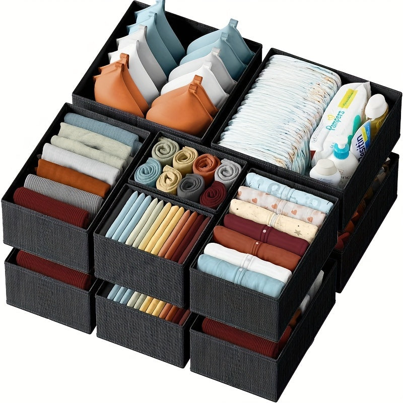 OrganizePro 12-Pack Drawer Organizers – Efficient and Compact