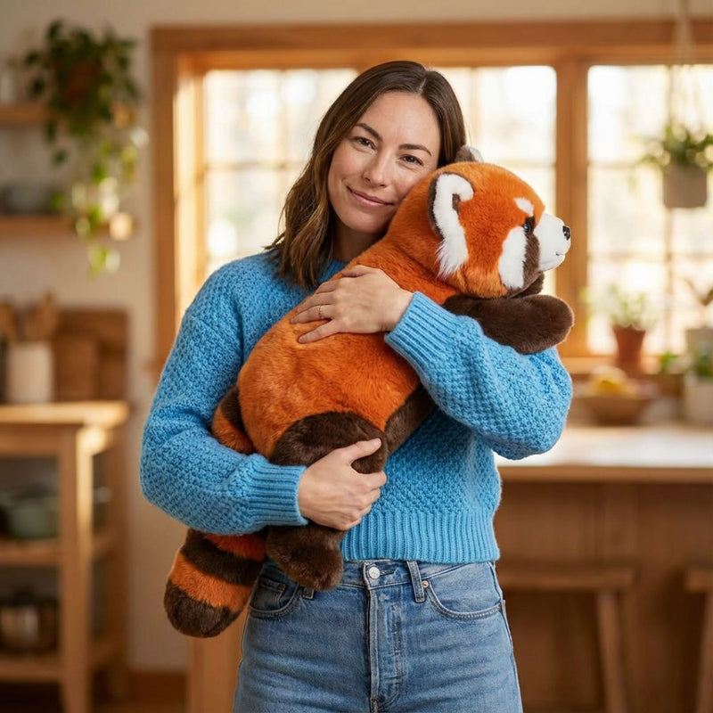 Soft Animal Cuddle Toy with Long Shape for Comfort and Relaxation