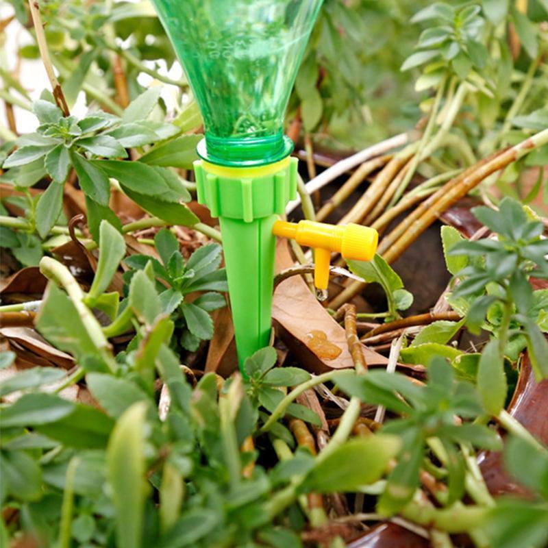 Automatic Plant Watering Spikes with Adjustable Drip Control