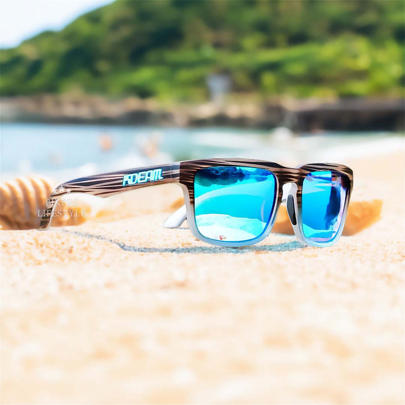 Polarised Square Sunglasses with UV400 Protection
