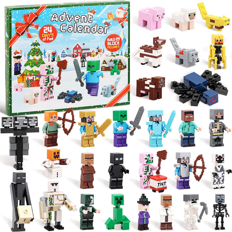 JingleBuild Christmas Building Block Advent Calendar