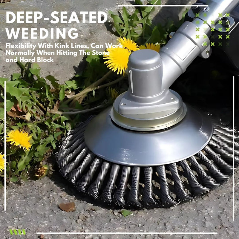 Weed Brush for Brush Cutter for Removing Stubborn Weeds