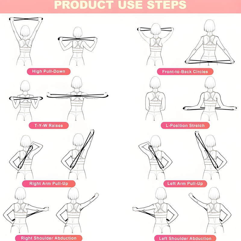 Figure-Eight Stretch & Resistance Trainer