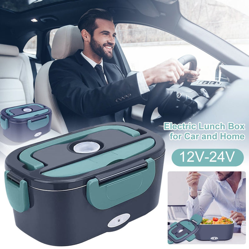Portable Electric Heated Lunch Box for Home and Car