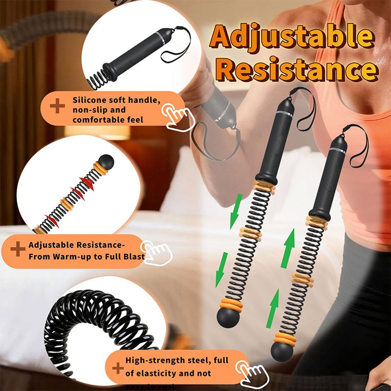 Adjustable Ropeless Battle Rope Trainer