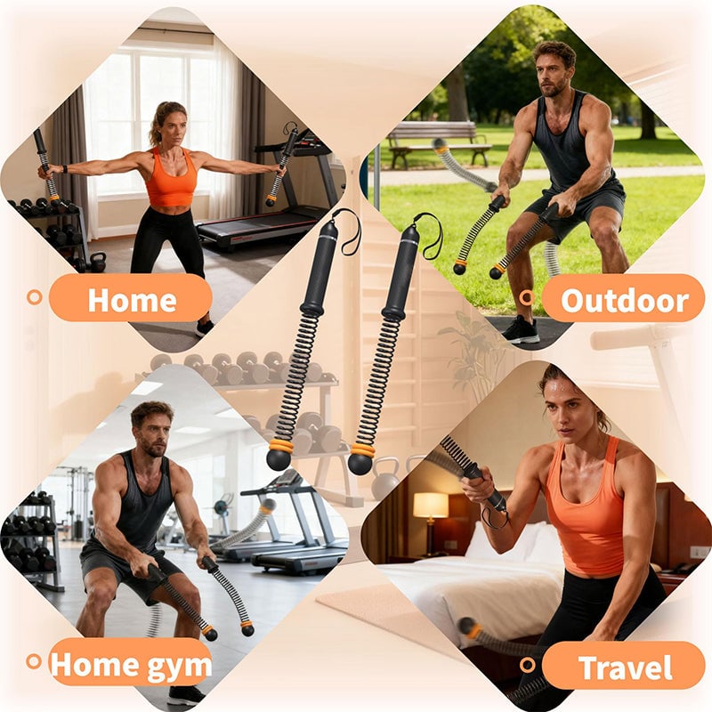 Adjustable Ropeless Battle Rope Trainer