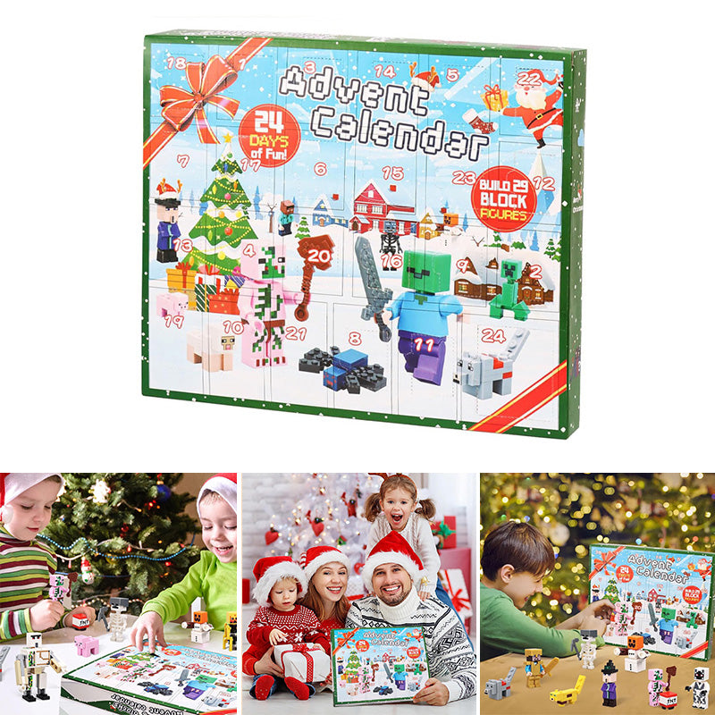 JingleBuild Christmas Building Block Advent Calendar
