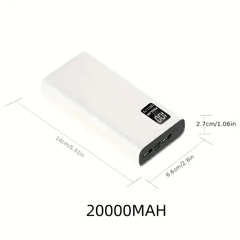 Powerful Power Bank with Fast Charging and Digital Battery Display