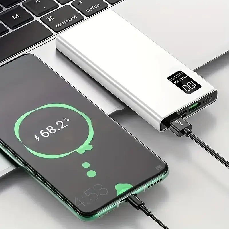 Powerful Power Bank with Fast Charging and Digital Battery Display