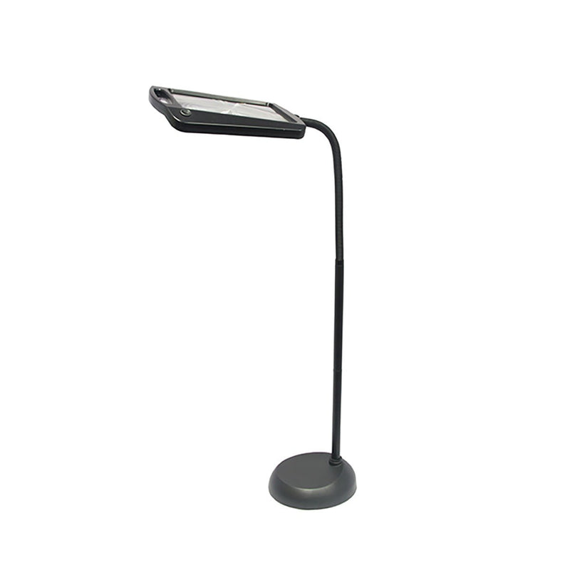 Standing Magnifying Lamp with LED Lighting and Large Magnification Area