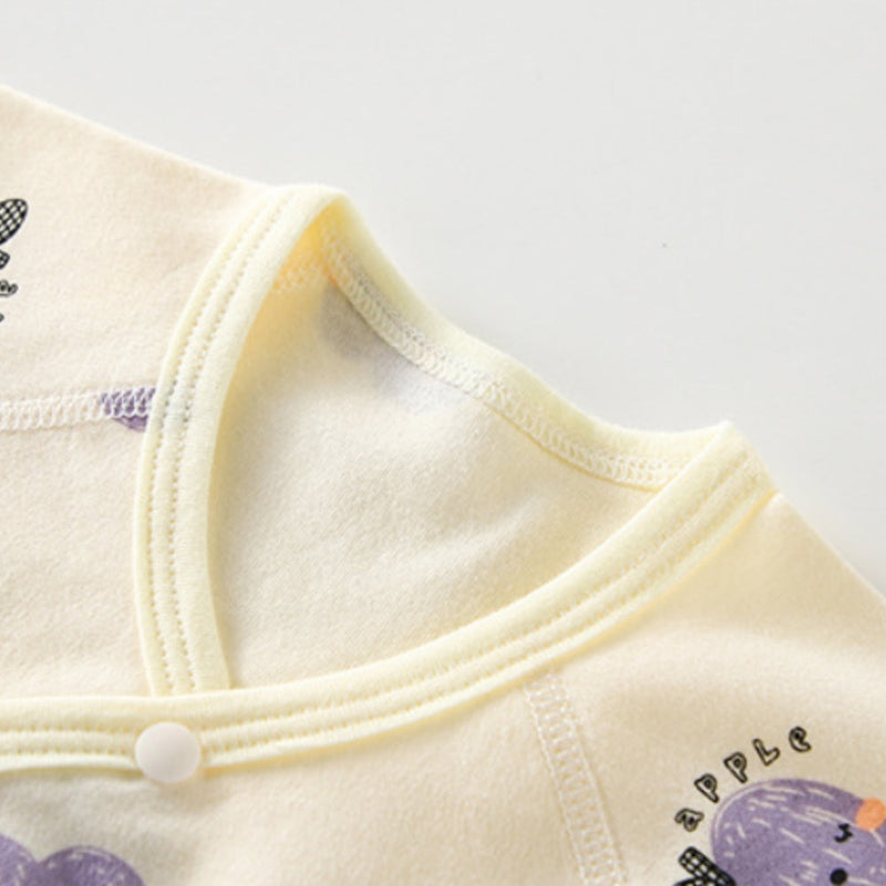 Baby Jumpsuit for Boys and Girls with Cute Animal Pattern