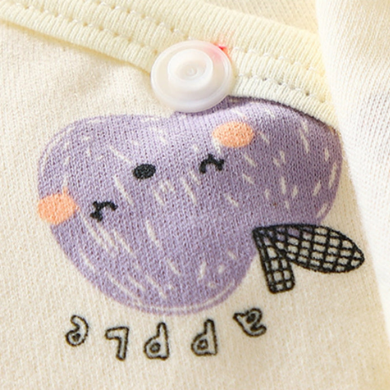 Baby Jumpsuit for Boys and Girls with Cute Animal Pattern