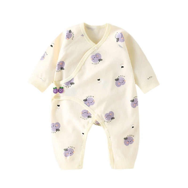 Baby Jumpsuit for Boys and Girls with Cute Animal Pattern