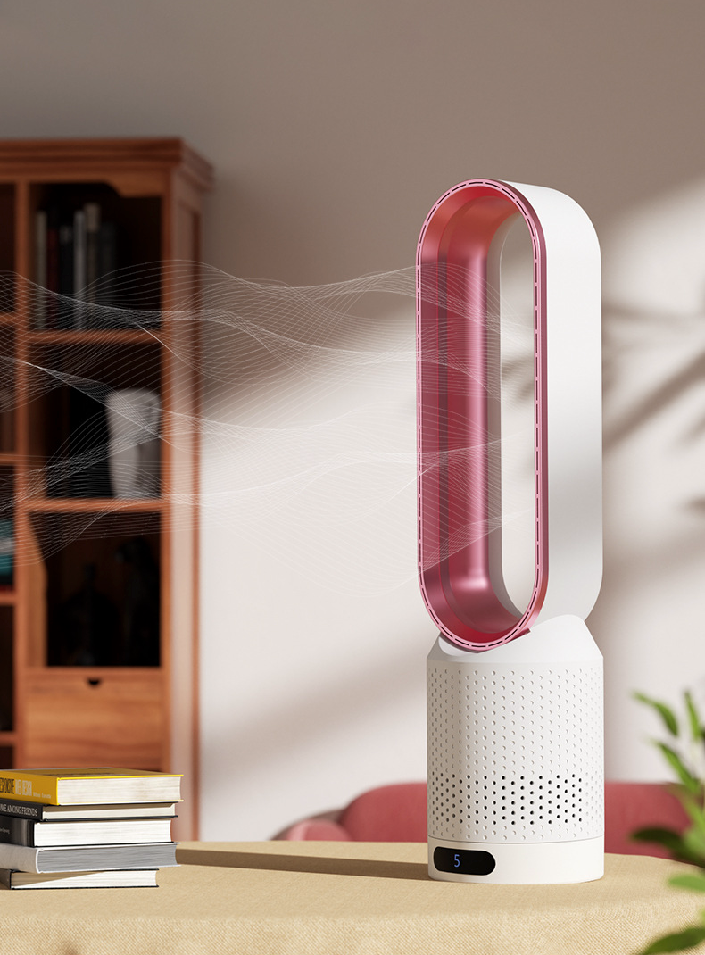 3-in-1 Bladeless Fan – Quiet Tower Fan for Bedroom, Living Room & Office