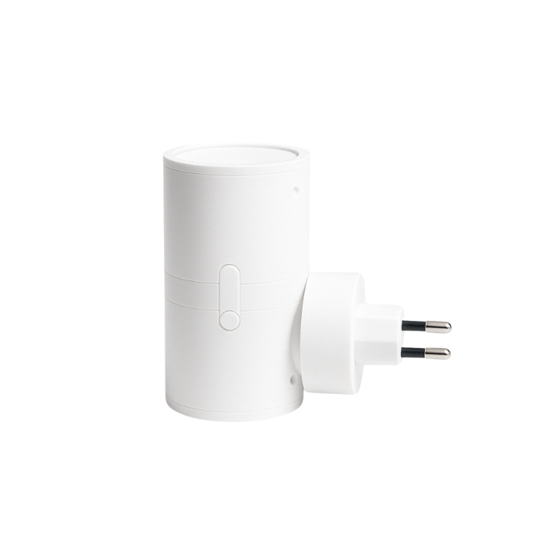 Plug-In LED Wall Light with Day-Night Sensor and Dimming