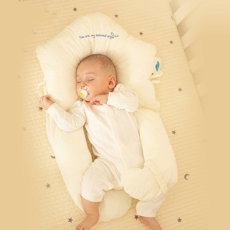 Ergonomic Baby Cuddle Cushion – Antibacterial Sleep Cushion for Safe Baby Sleep