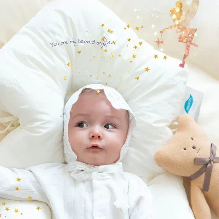 Ergonomic Baby Cuddle Cushion – Antibacterial Sleep Cushion for Safe Baby Sleep