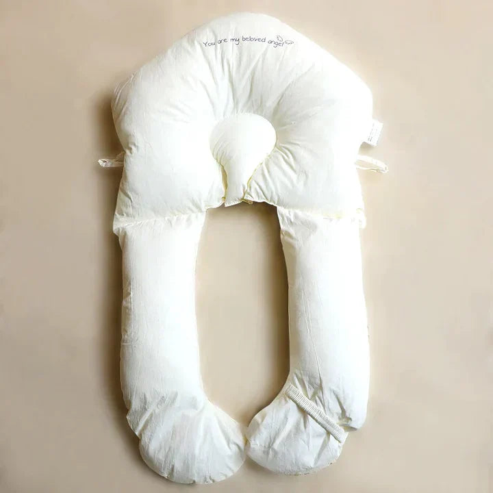 Ergonomic Baby Cuddle Cushion – Antibacterial Sleep Cushion for Safe Baby Sleep