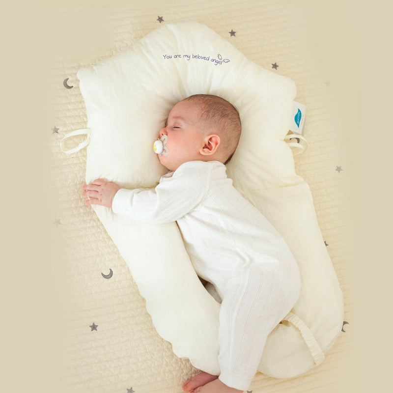 Ergonomic Baby Cuddle Cushion – Antibacterial Sleep Cushion for Safe Baby Sleep