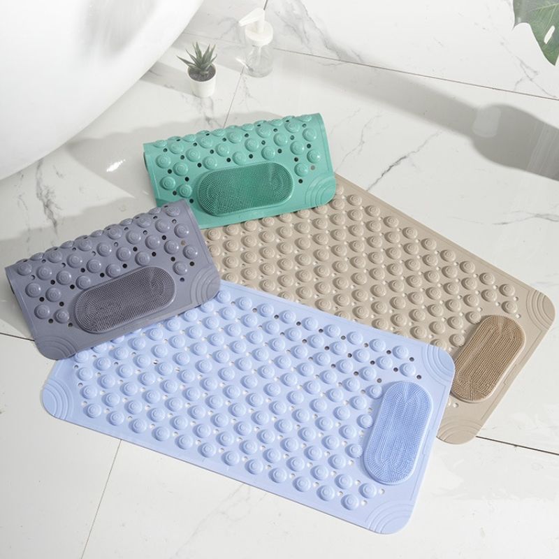 Non-Slip Bath Mat with Suction Cups – Safe, Hygienic and Comfortable for Shower and Bath